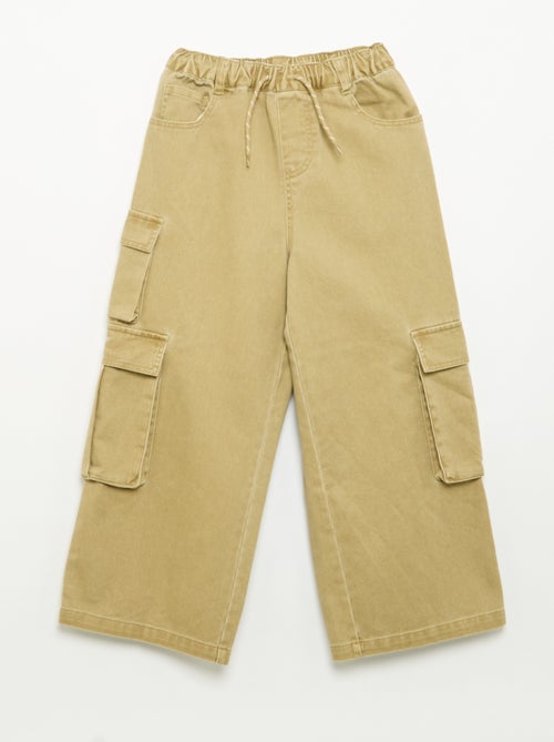Pantalon forme ballon avec poches cargo - Kiabi Pantalon forme ballon avec poches cargo - Kiabi