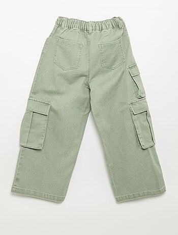 Pantalon forme ballon avec poches cargo