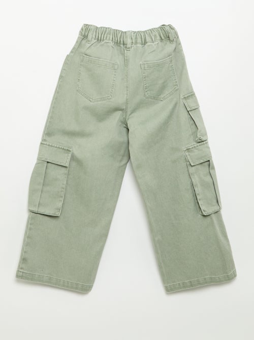 Pantalon forme ballon avec poches cargo - Kiabi Pantalon forme ballon avec poches cargo - Kiabi