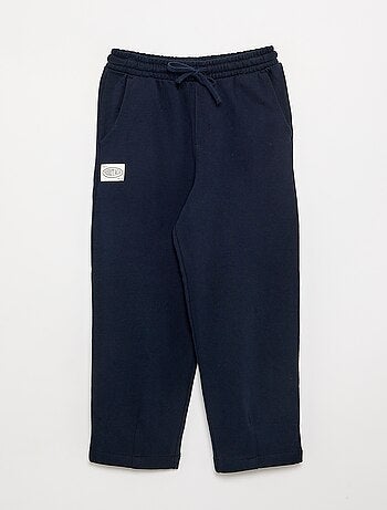 Pantalon forme ballon en molleton non gratté