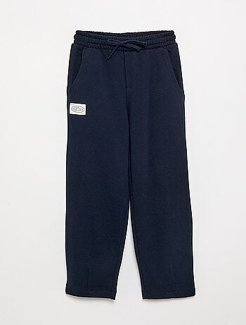 Pantalon forme ballon en molleton non gratté