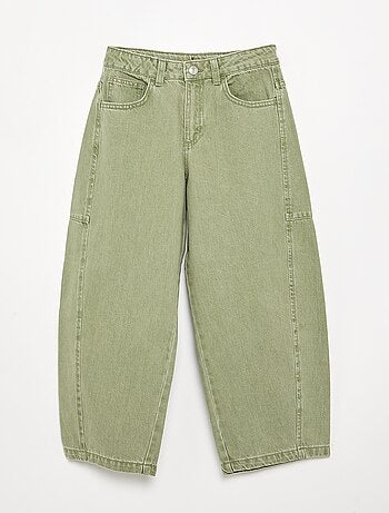 Pantalon forme balloon