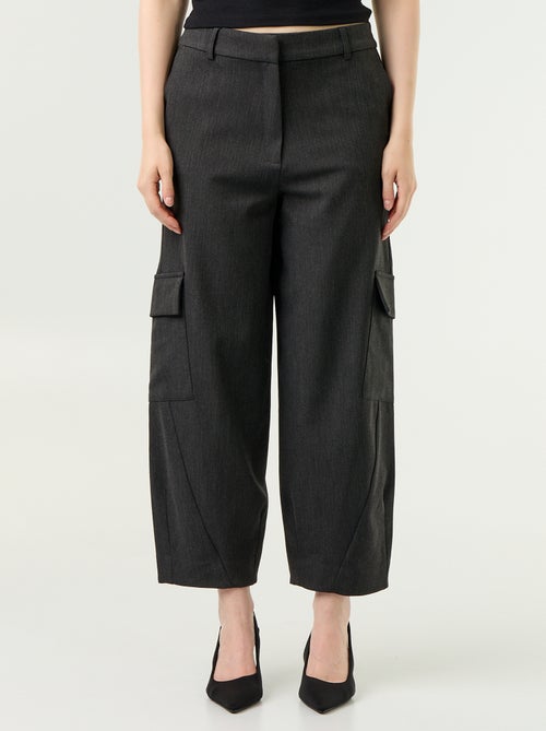 Pantalon forme barrel - Kiabi
