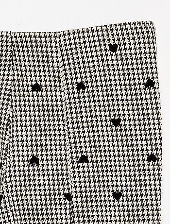 Pantalon forme flare