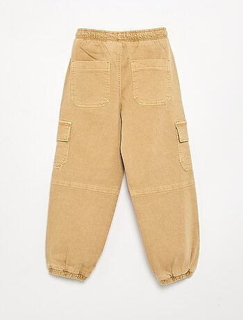 Pantalon forme jogging