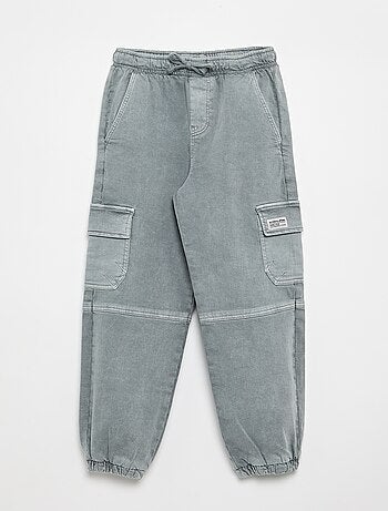Pantalon forme jogging