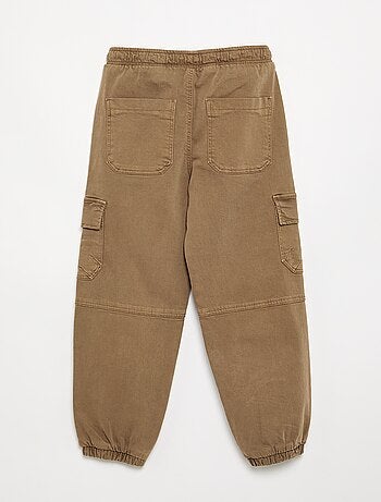 Pantalon forme jogging