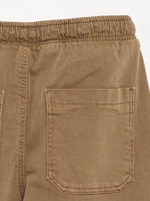 Pantalon forme jogging - Kiabi