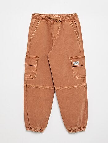 Pantalon forme jogging