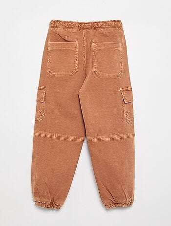 Pantalon forme jogging