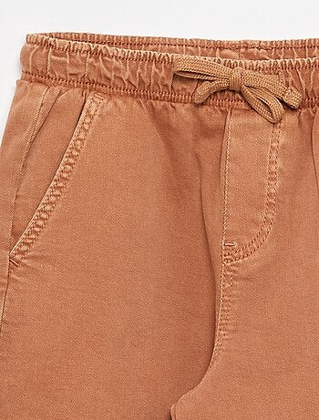 Pantalon forme jogging