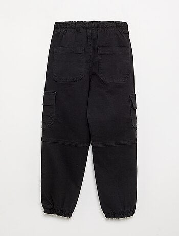 Pantalon forme jogging