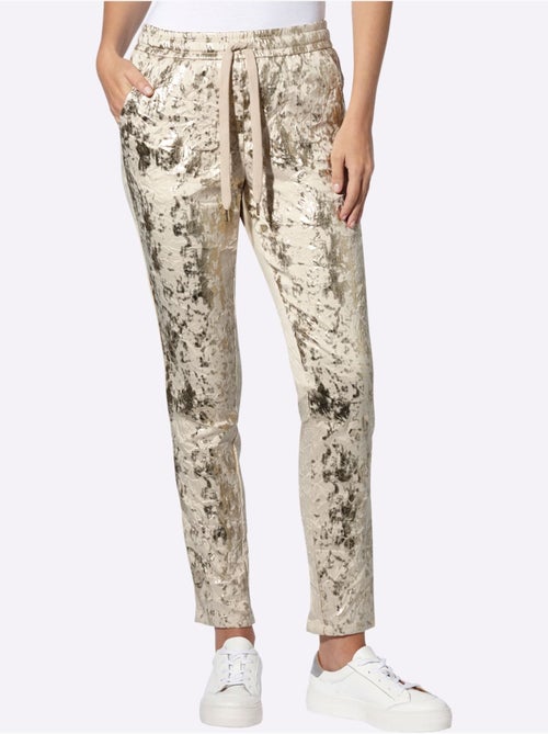 Pantalon Forme Jogging Tendance - Taille Standard - Helline - Kiabi