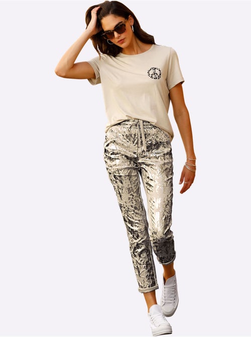 Pantalon Forme Jogging Tendance - Taille Standard - Helline - Kiabi