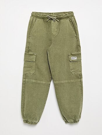 Pantalon forme jogging