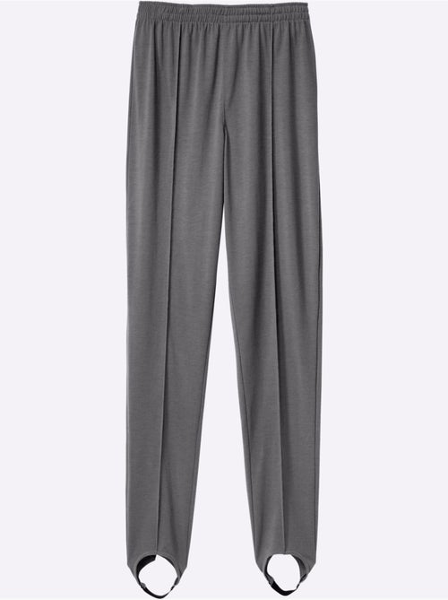 Pantalon fuseau doté d'une ceinture élastique et de plis flatteurs - taille standard - moda vilona - Kiabi Pantalon fuseau doté d'une ceinture élastique et de plis flatteurs - taille standard - moda vilona - Kiabi