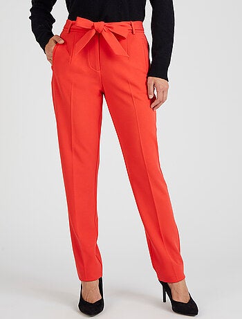Pantalon fuselé en maille - damart