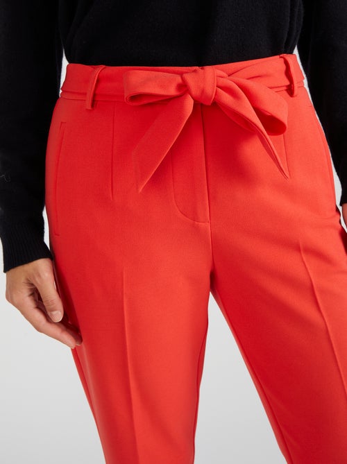 Pantalon fuselé en maille - damart - Kiabi