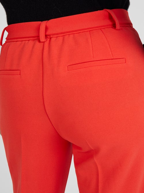 Pantalon fuselé en maille - damart - Kiabi