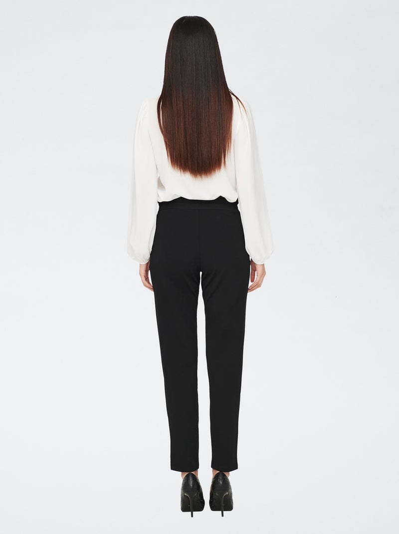 Pantalon fuselé 'JDY' Noir - Kiabi