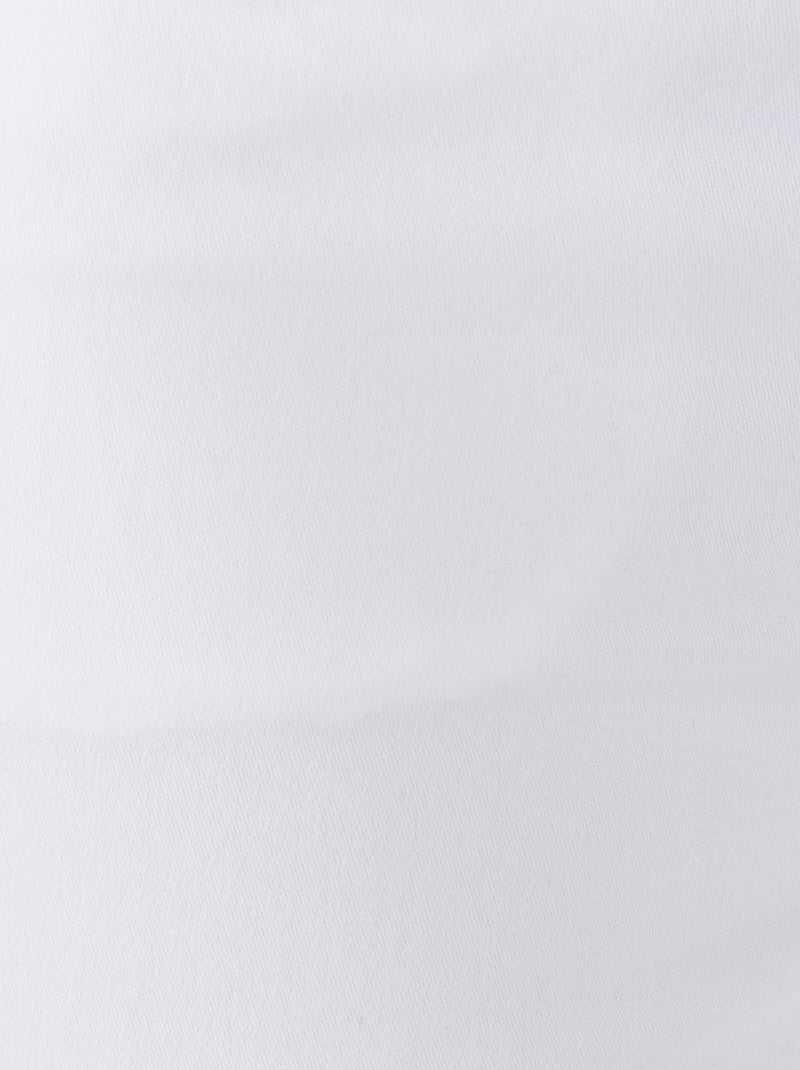 Pantalon gabardine extensible - Damart Blanc - Kiabi