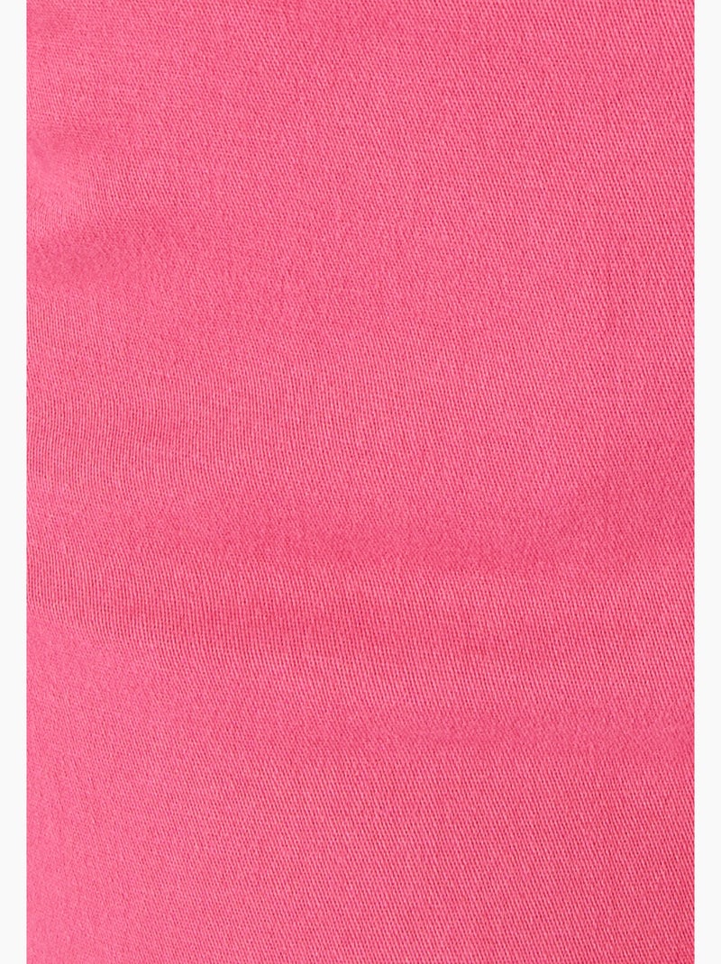 Pantalon gabardine extensible - Damart Rose framboise - Kiabi