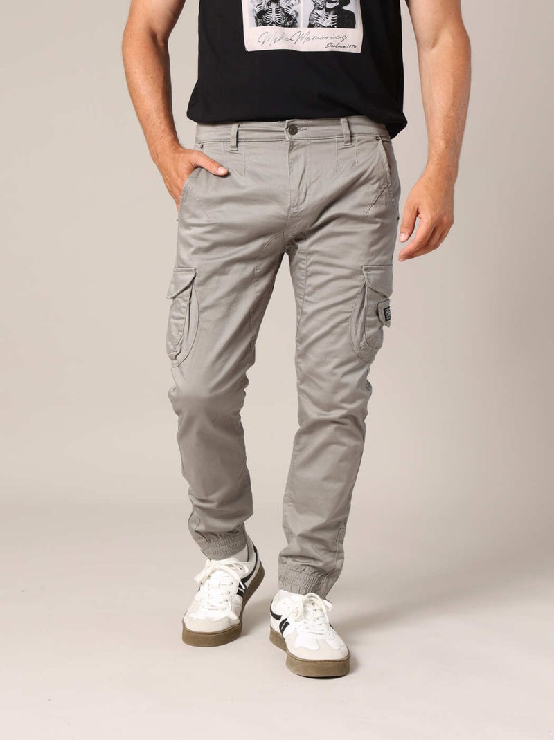 Pantalon GARDEN Gris - Kiabi