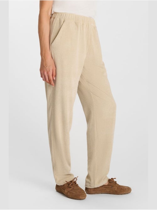 Pantalon gata droite 'le temps des cerises' - Kiabi