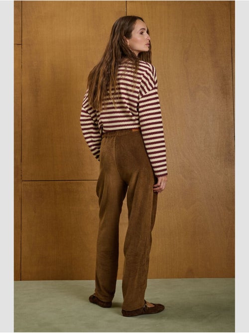 Pantalon gata droite 'le temps des cerises' - Kiabi Pantalon gata droite 'le temps des cerises' - Kiabi