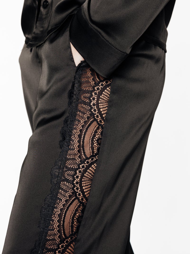 Pantalon Gladis - RougeGorge Lingerie Noir - Kiabi