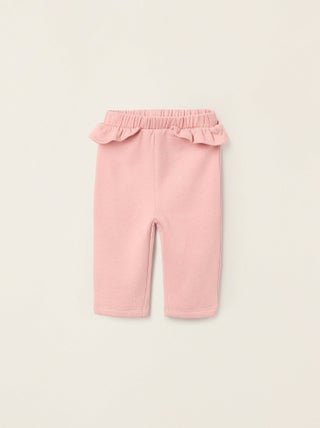 Pantalon Gratté Avec Volants