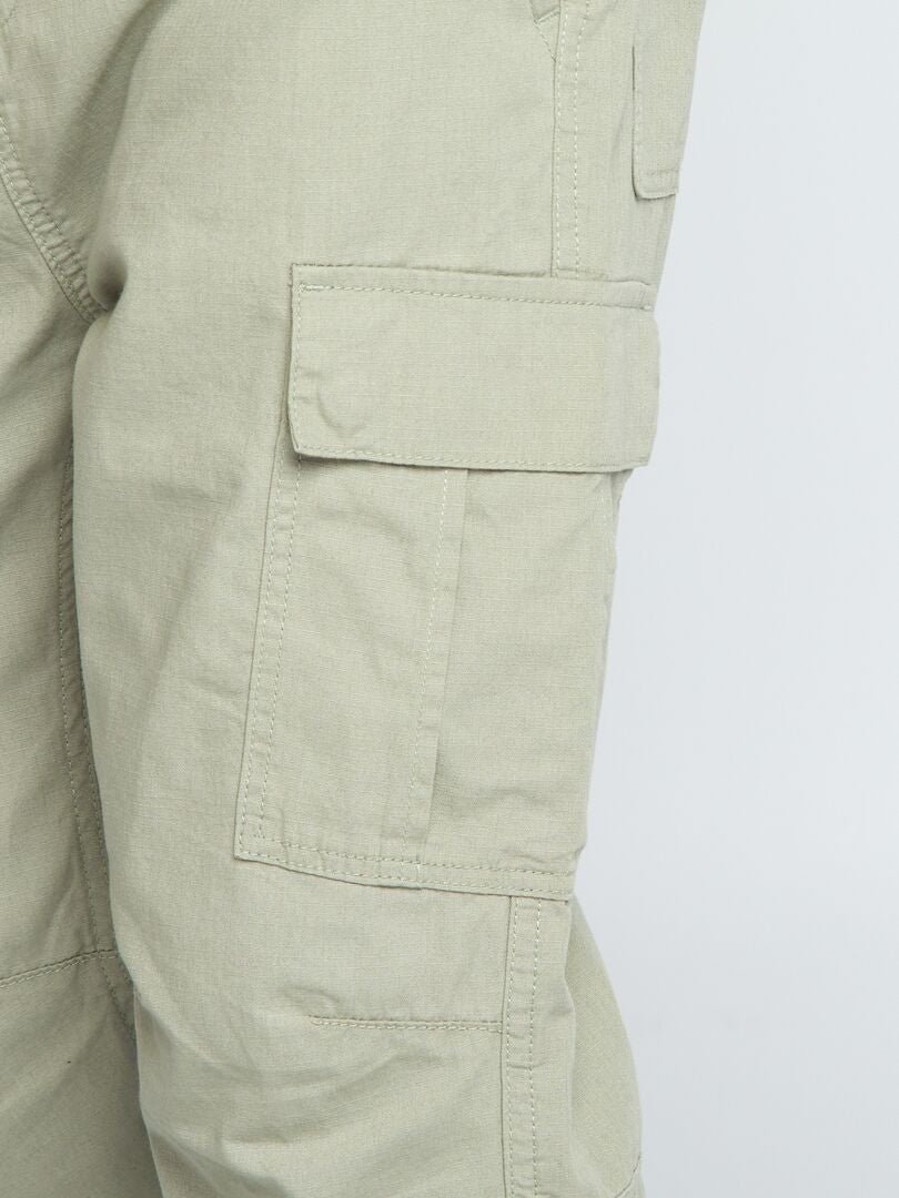Pantalon Gris vert - Kiabi