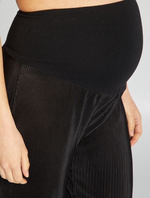 Pantalon grossesse à taille élastiquée - Kiabi