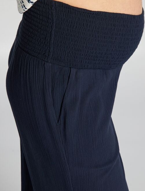 Pantalon grossesse avec base élastiquée - Kiabi