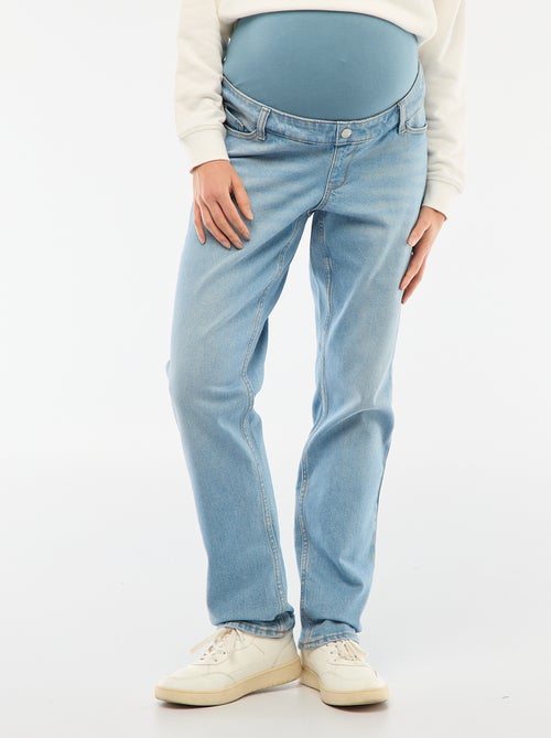 Pantalon grossesse avec ceinture stretch - Kiabi Pantalon grossesse avec ceinture stretch - Kiabi