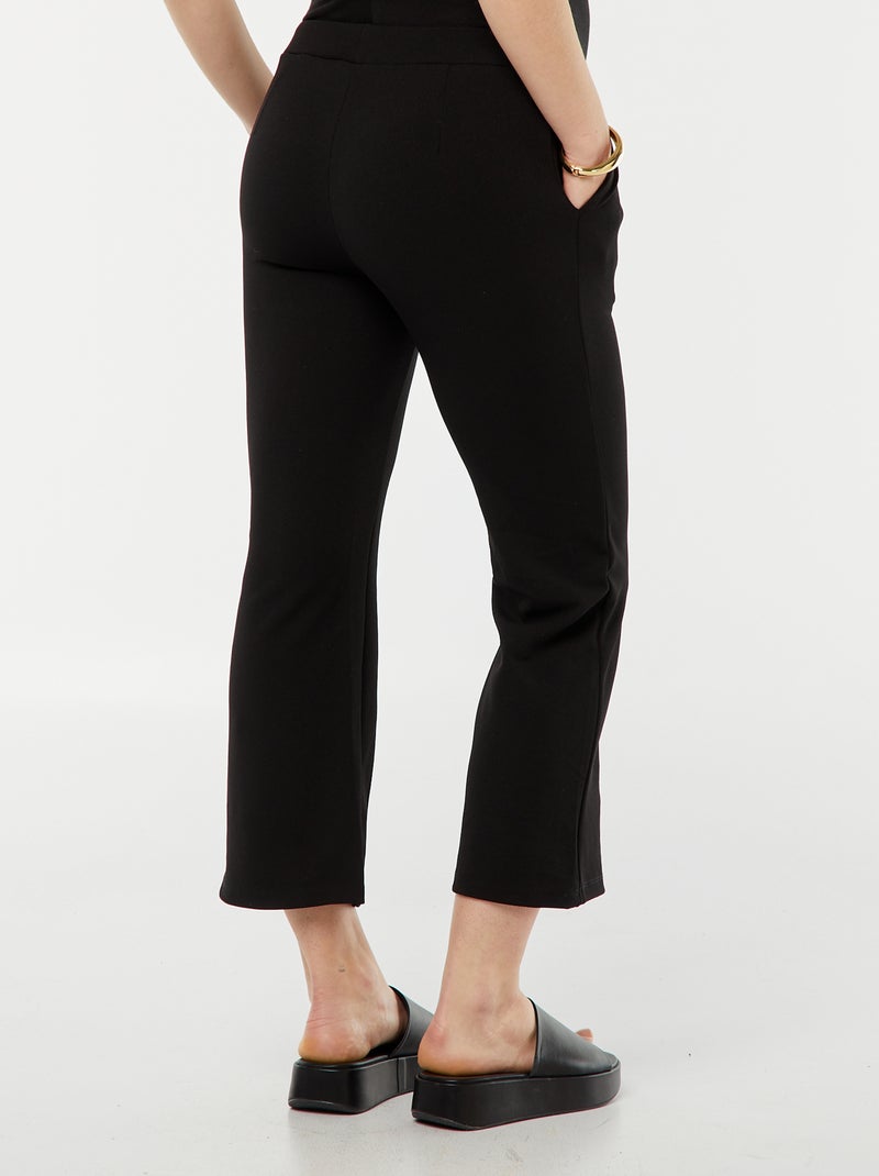 Pantalon grossesse large milano uni NOIR - Kiabi