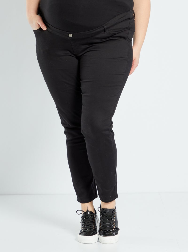Pantalon grossesse noir - Kiabi