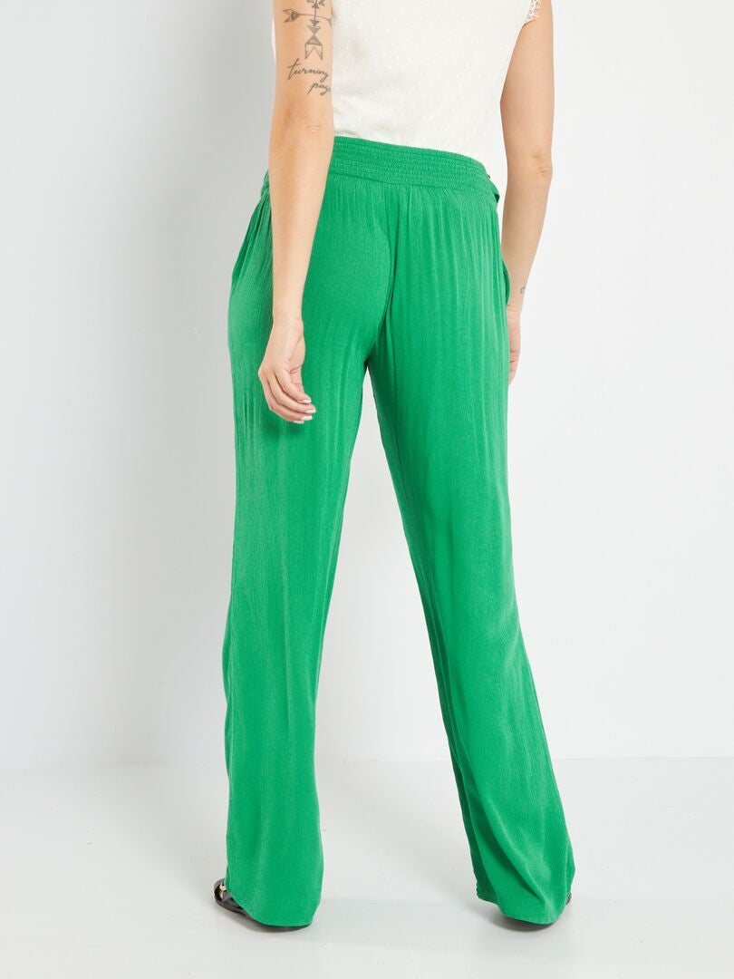 Pantalon de grossesse confortable - vert foncé - Kiabi - 15.00€