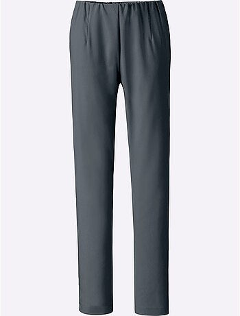 Pantalon Extensible Aspect Bengaline Tendance - Taille Standard - Moda Vilona