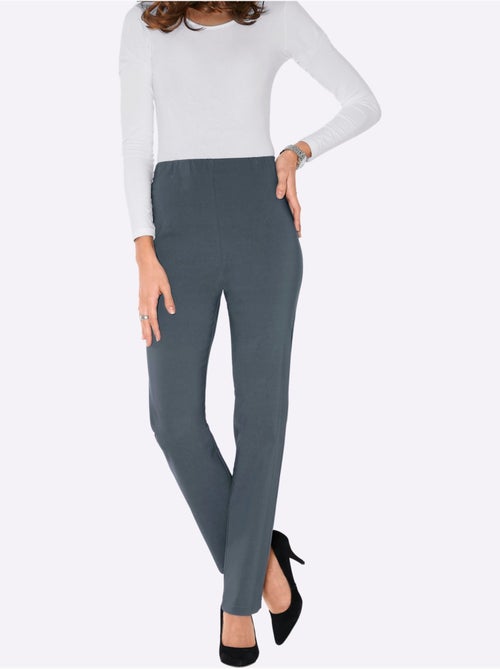 Pantalon habillé avec ceinture élastique et qualité extensible - Taille standard - Moda Vilona - Kiabi Pantalon habillé avec ceinture élastique et qualité extensible - Taille standard - Moda Vilona - Kiabi