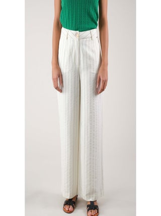 Pantalon habillé en viscose 'Deeluxe'