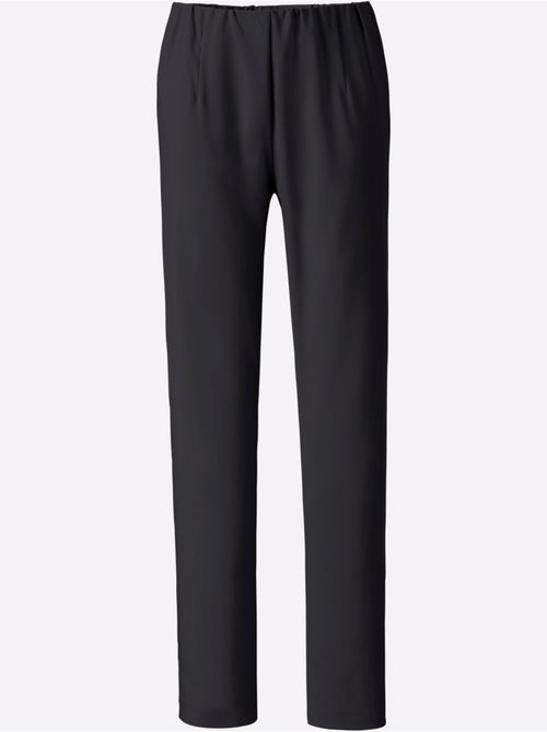 Pantalon habillé extensible à ceinture élastique intérieure - Taille standard - Moda Vilona - Kiabi