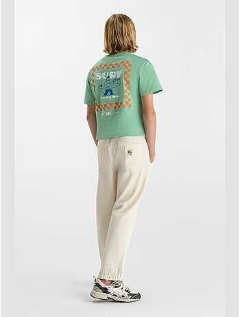 Pantalon HAWBO droite 'Le Temps Des Cerises'