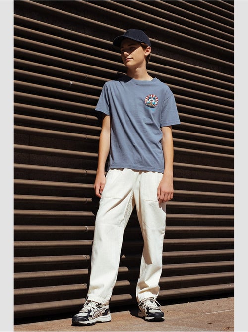 Pantalon HAWBO droite 'Le Temps Des Cerises' - Kiabi