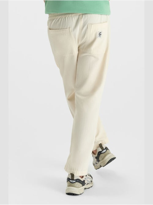 Pantalon HAWBO droite 'Le Temps Des Cerises' - Kiabi