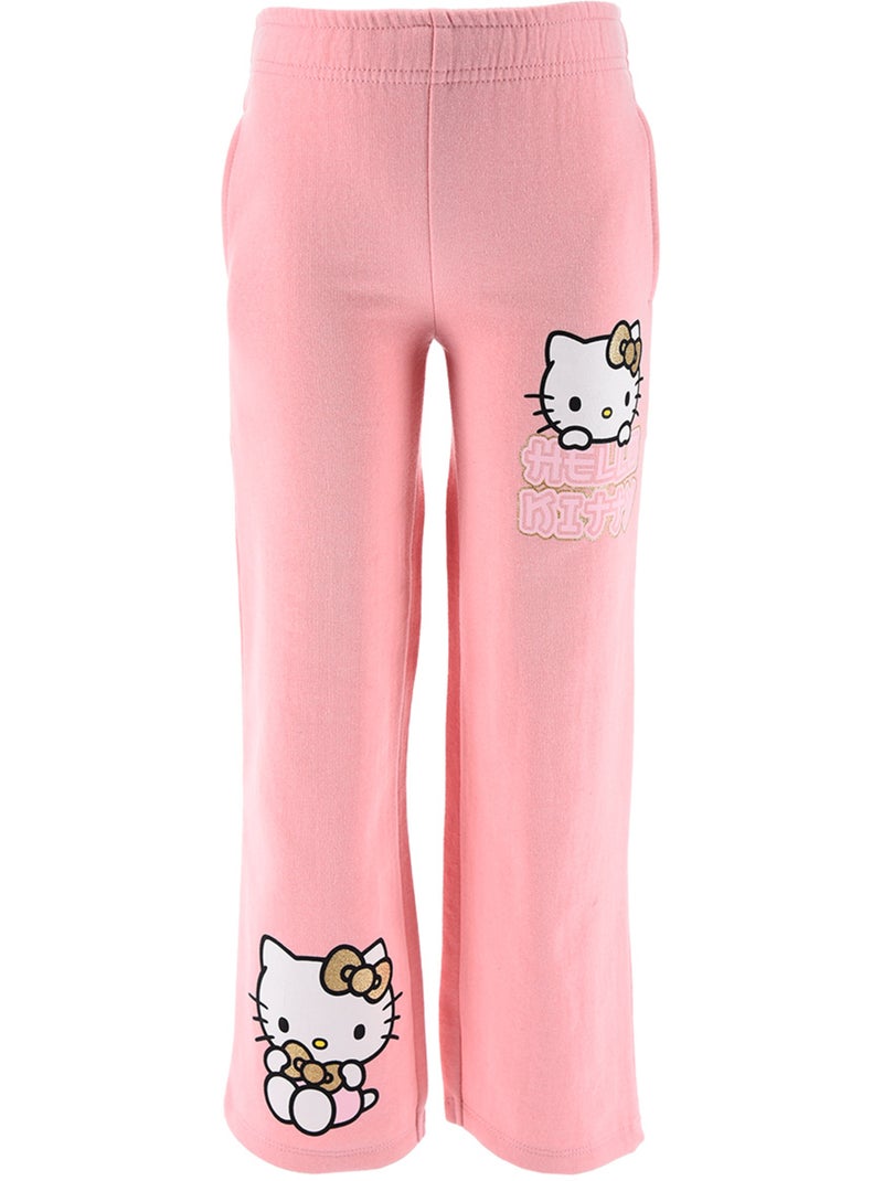 Pantalon Hello Kitty   | Licence Officielle Rose - Kiabi