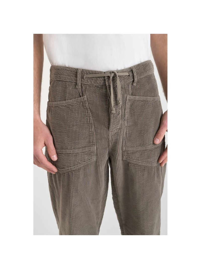 Pantalon HOBO loose, large 'Le Temps Des Cerises' Gris - Kiabi