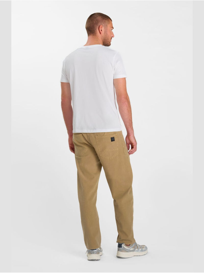 Pantalon HOBO W loose, large 'Le Temps Des Cerises' Beige - Kiabi