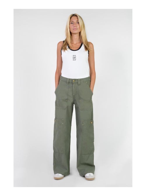 Pantalon HOLLY loose, large 'Le Temps Des Cerises' - Kiabi
