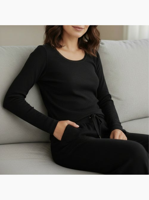Pantalon homewear femme Isotoner - Kiabi